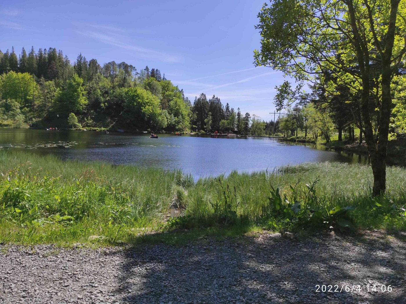 A mountain lake in Bergen's hills